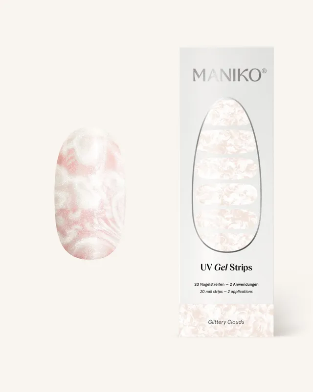 maniko-glittery-clouds-uv-uv-gel-strips-manik-re-semi-transparent image 1