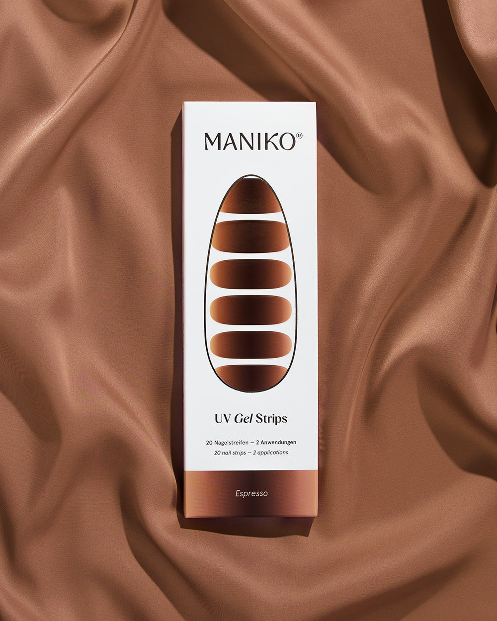maniko-espresso-uv-gel-strips-creme-zu-dunkelbraun-verlauf image 5