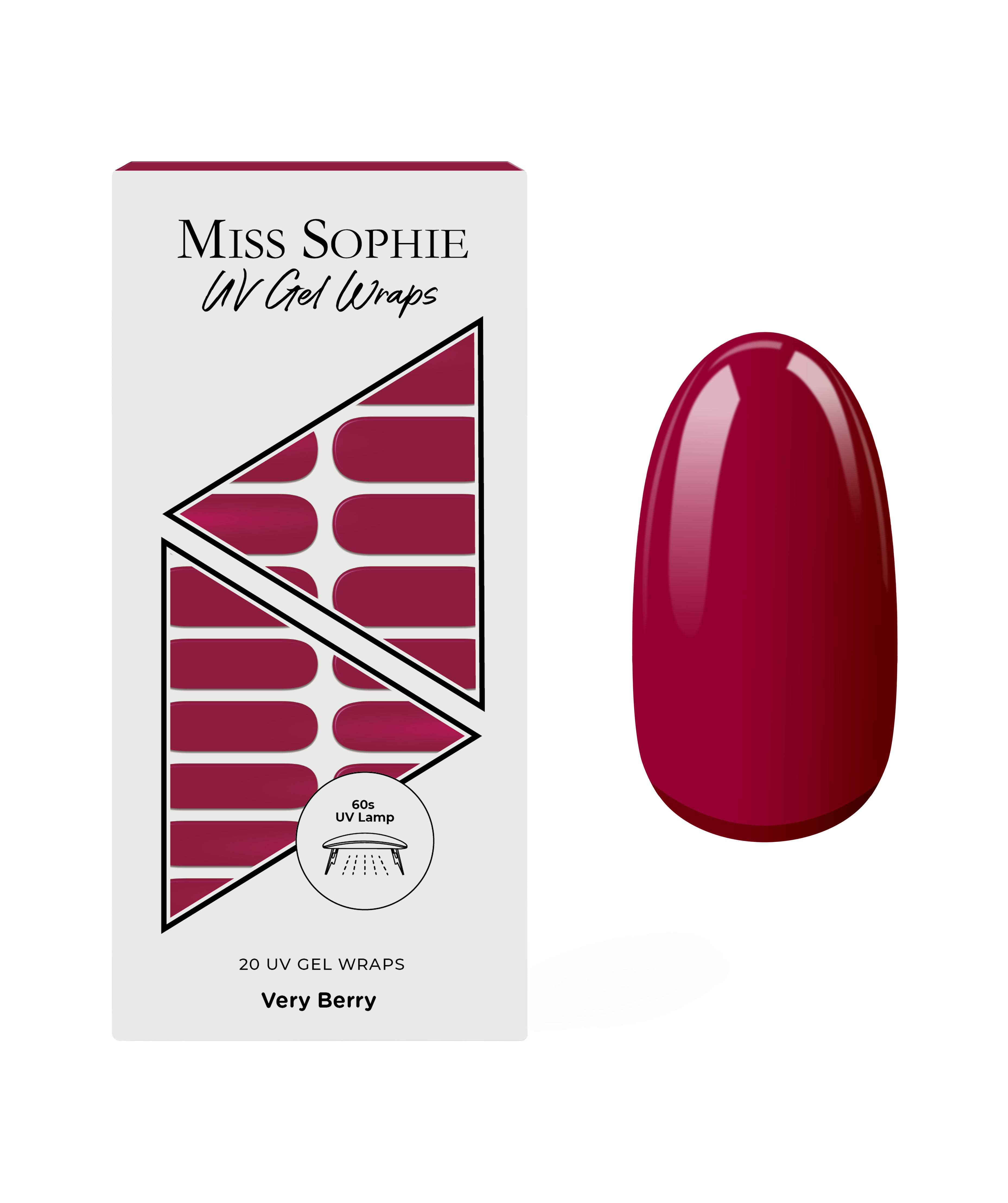 miss-sophie-very-berry-uv-gel-wraps image 1
