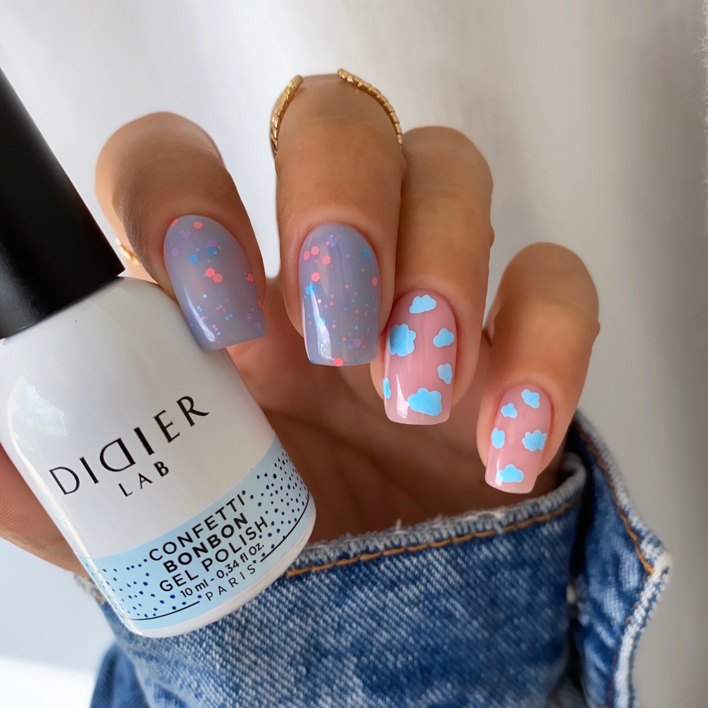 didier-lab-konfetti-uv-nagellack-bonbon-10ml-zartblau-mit-partikeln-hema-tpo-fre image 1