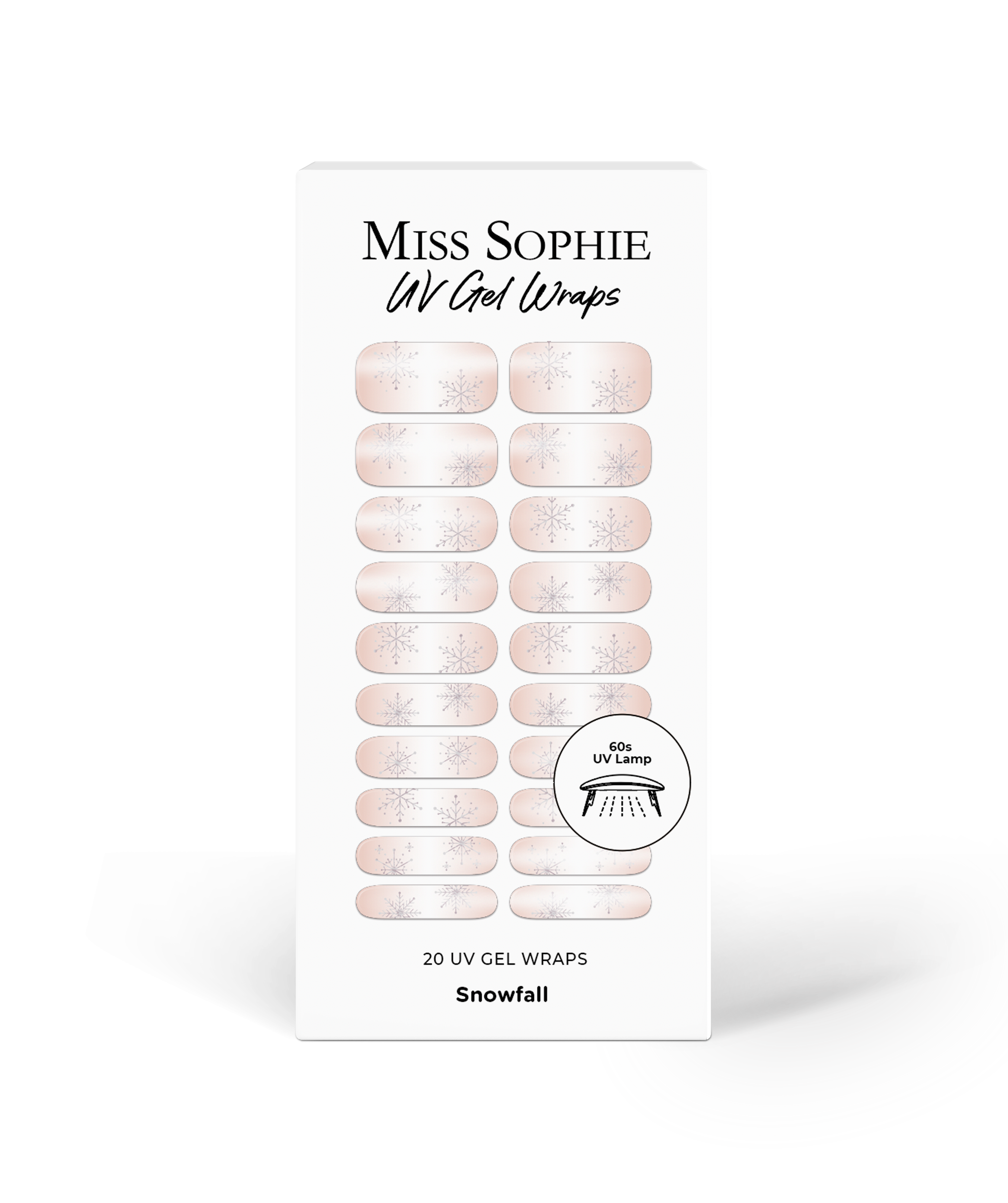 miss-sophie-snowfall-uv-gel-wraps image 1