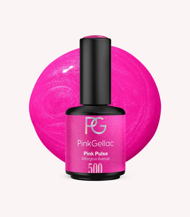 pink-gellac-500-pink-pulse-gel-nagellack-elektrisches-pink image 1