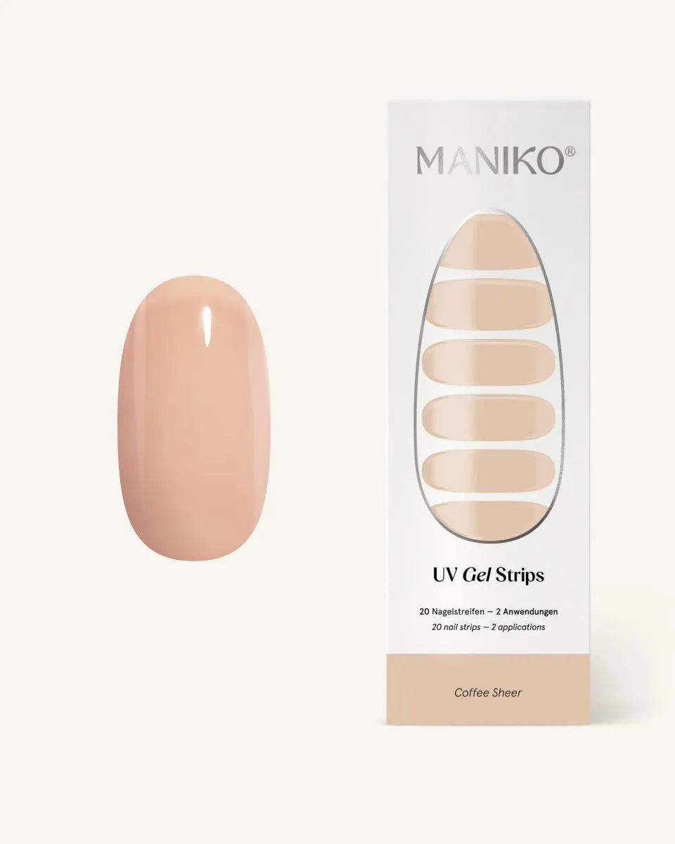 maniko-coffee-sheer-uv-gel-strips image 1