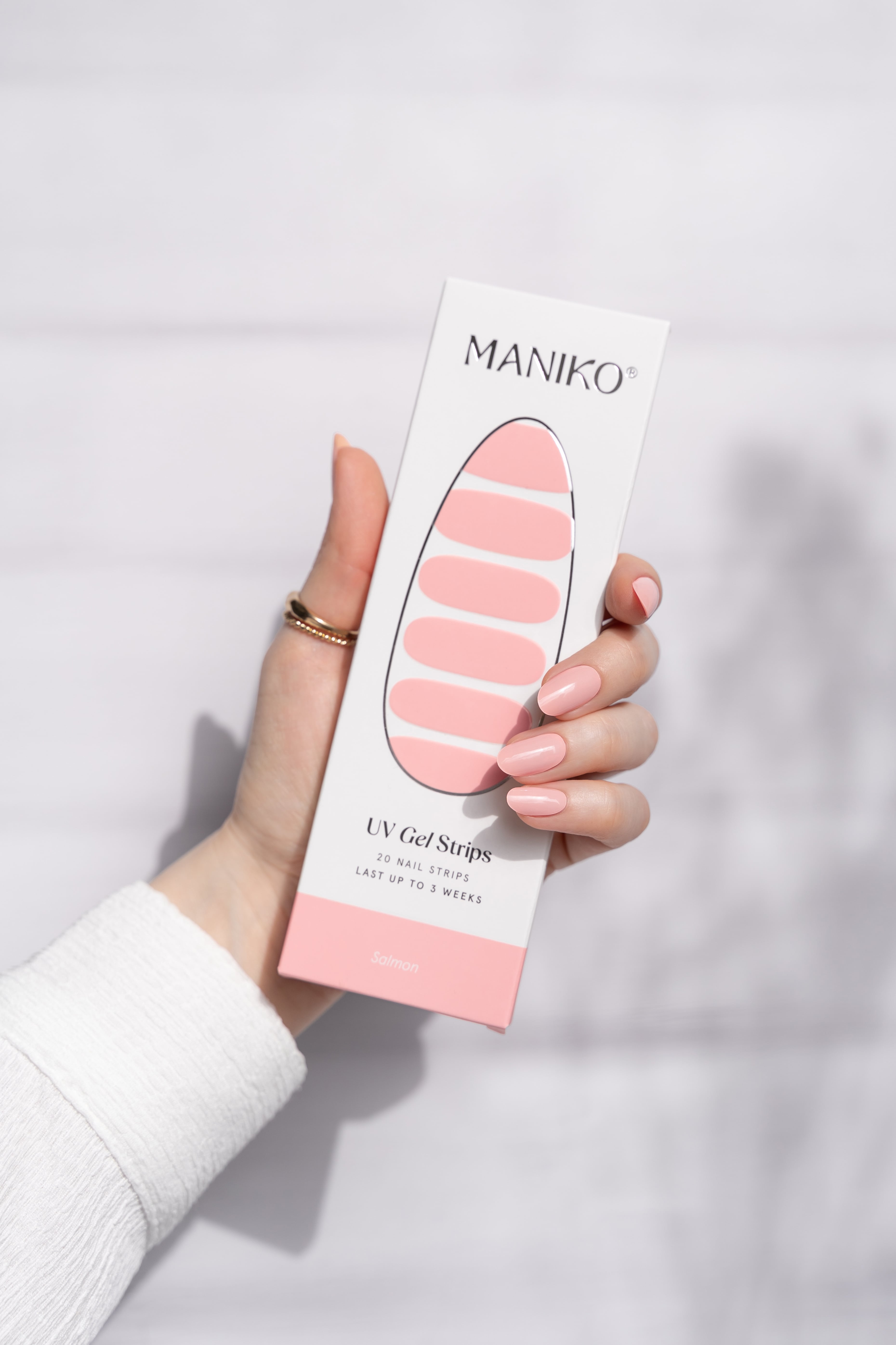 maniko-salmon-uv-uv-gel-strips-rosa-pfirsich image 4