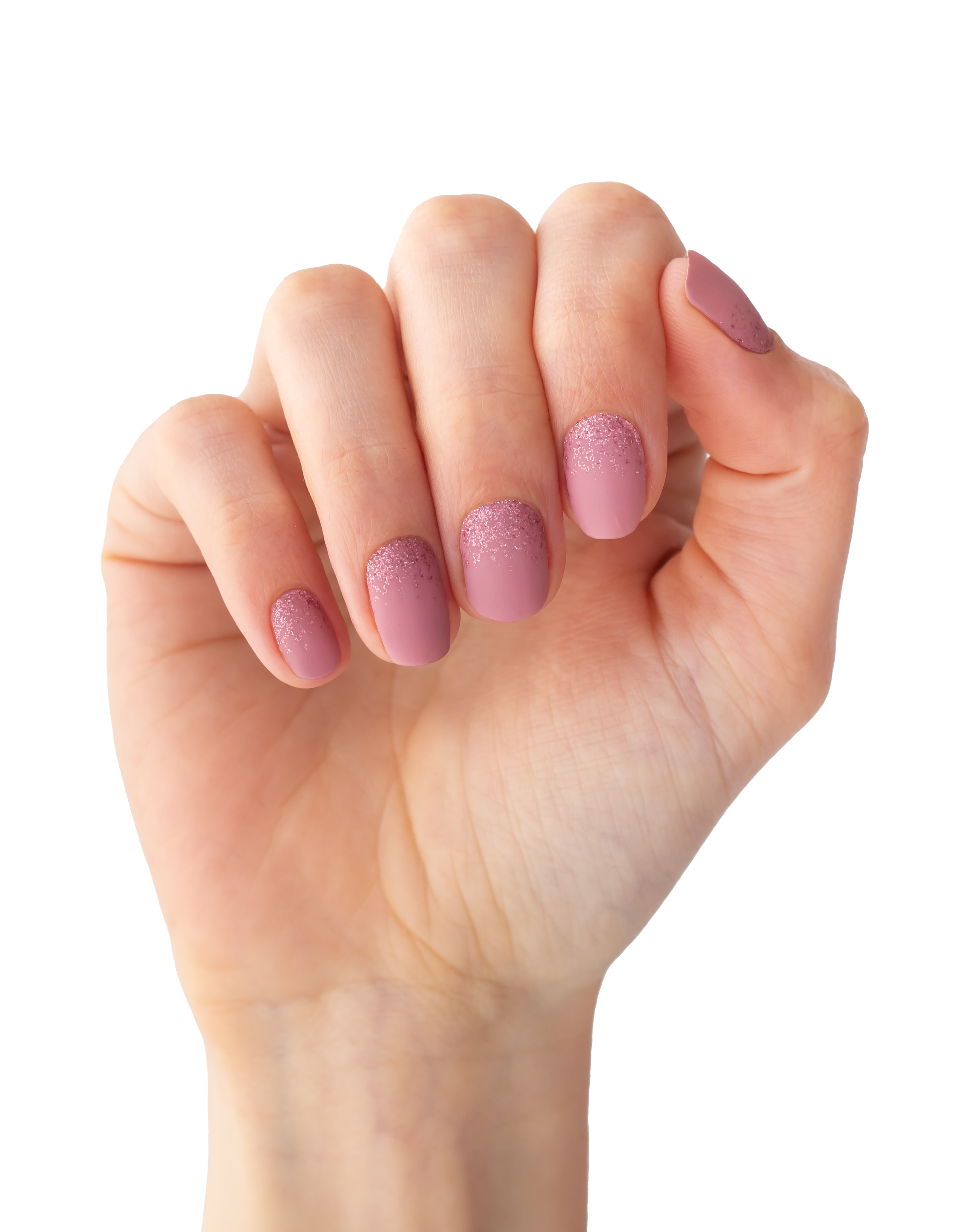 miss-sophie-dazzling-rosewood-nail-wraps-rosenholz-glitzer image 3