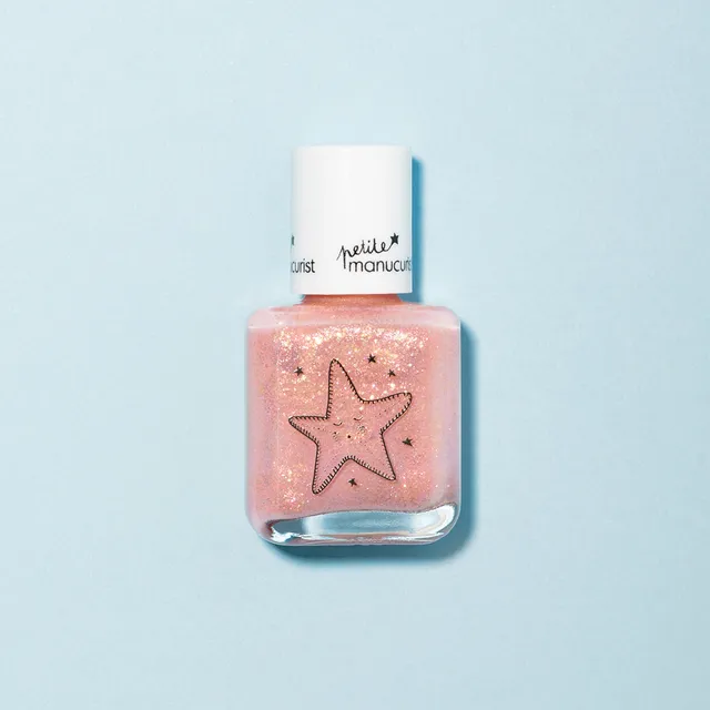 manucurist-stella-der-seestern-kids-nagellack-blassrosa-glitzer image 1