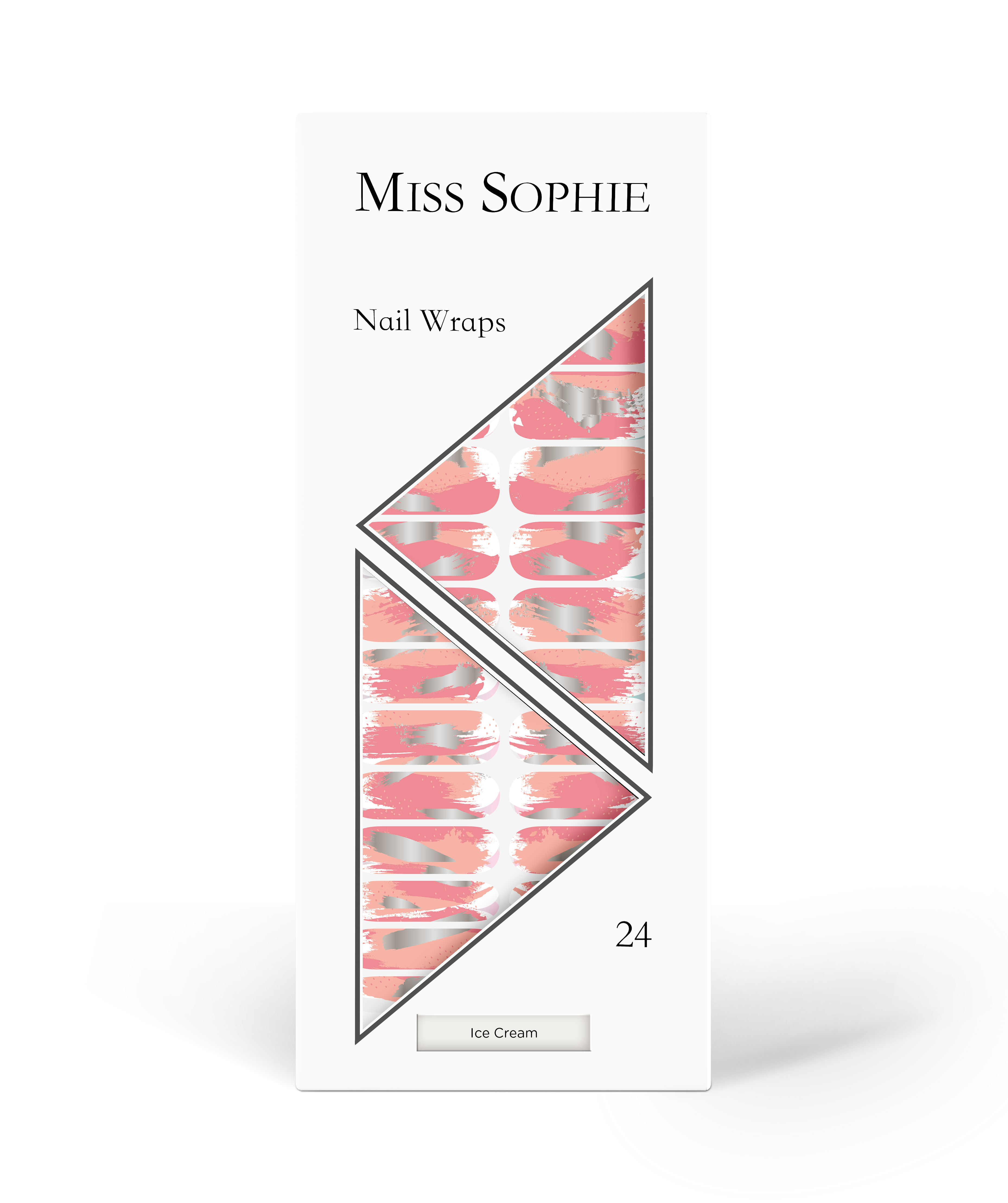 miss-sophie-ice-cream-nagelfolien-rosa-metallic-orange image 4