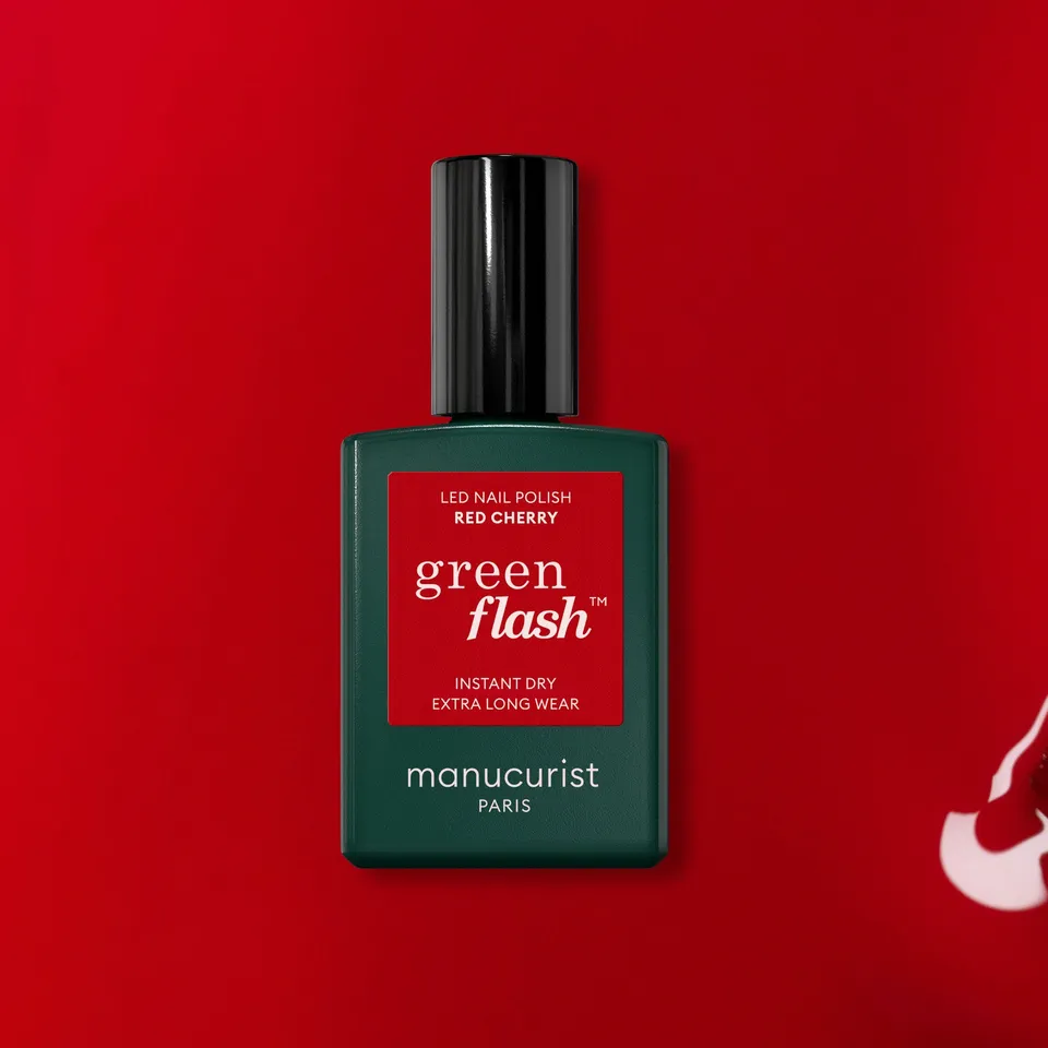 manucurist-green-flash-nagellack-red-cherry-kirschrot-gel-lack image 1