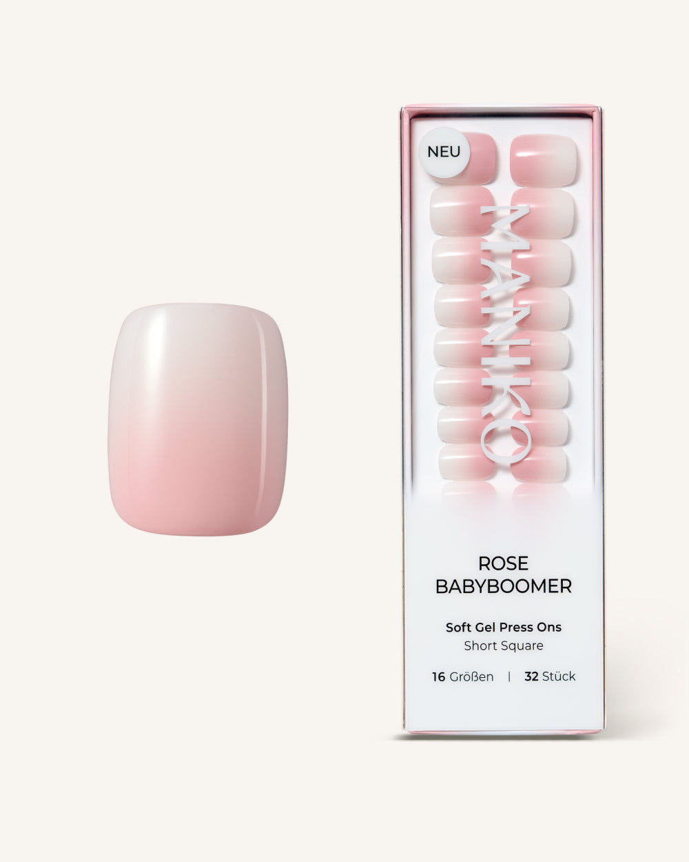 maniko-rose-babyboomer-soft-gel-press-ons-short-square image 1