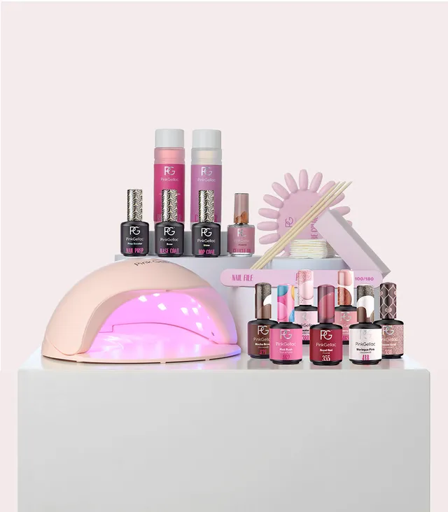 pink-gellac-w-hl-set-7-farben-gel-nagellack-starter-set image 1
