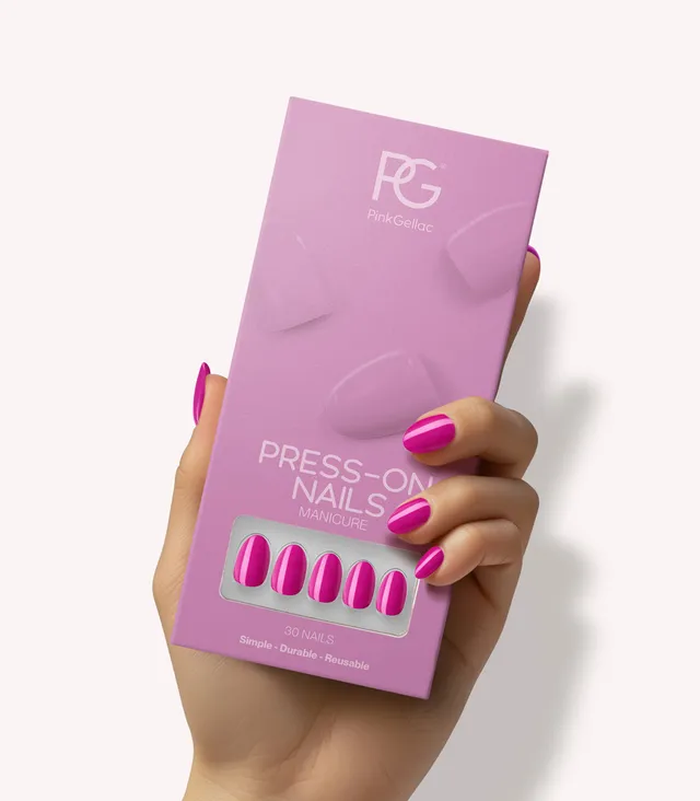 pink-gellac-368-intense-plum-press-on-nails-rund-kurz image 1