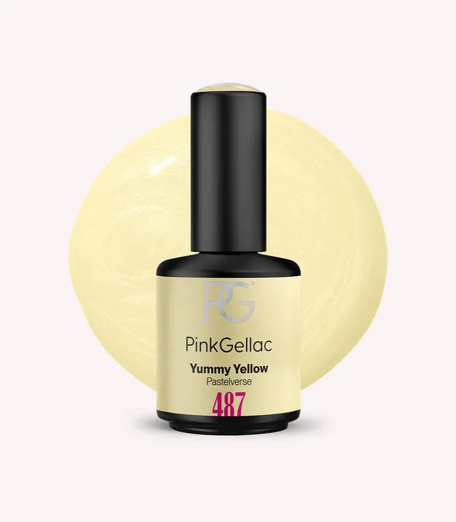 pink-gellac-487-yummy-yellow-gel-nagellack-pastelverse image 1