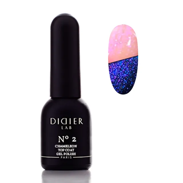 didier-lab-uv-top-coat-chameleon-no2-10ml-hema-tpo-frei image 1