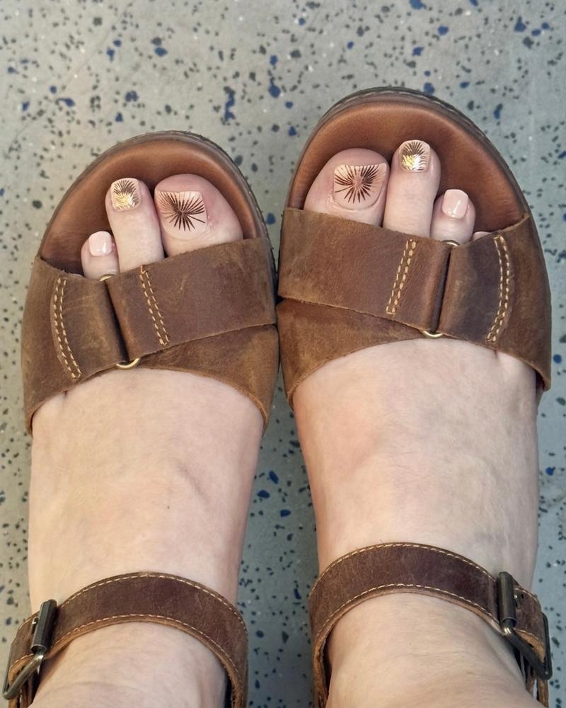 Perfekte Sommerfüße