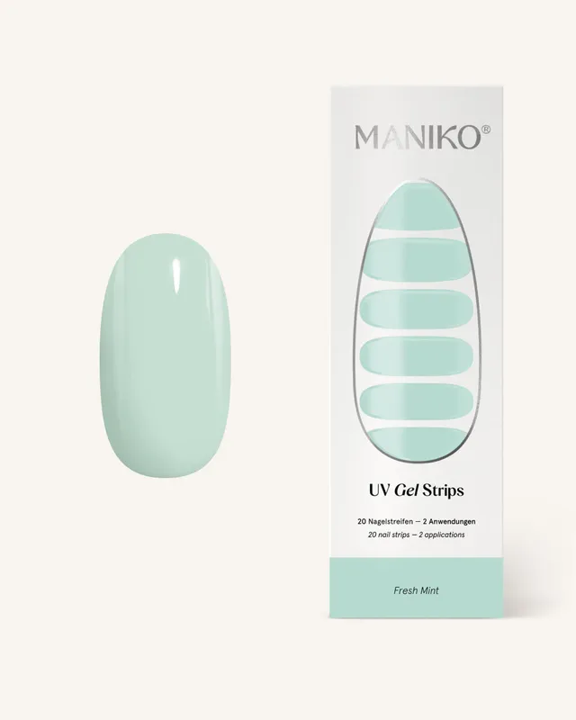 maniko-fresh-mint-uv-gel-strips-manik-re image 1