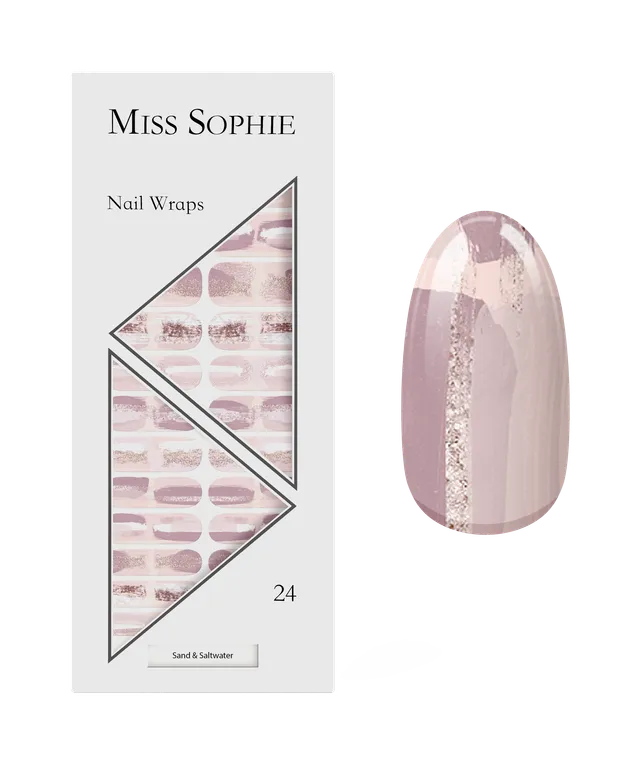 miss-sophie-sand-saltwater-nagelfolien-beach-beige-ros image 1