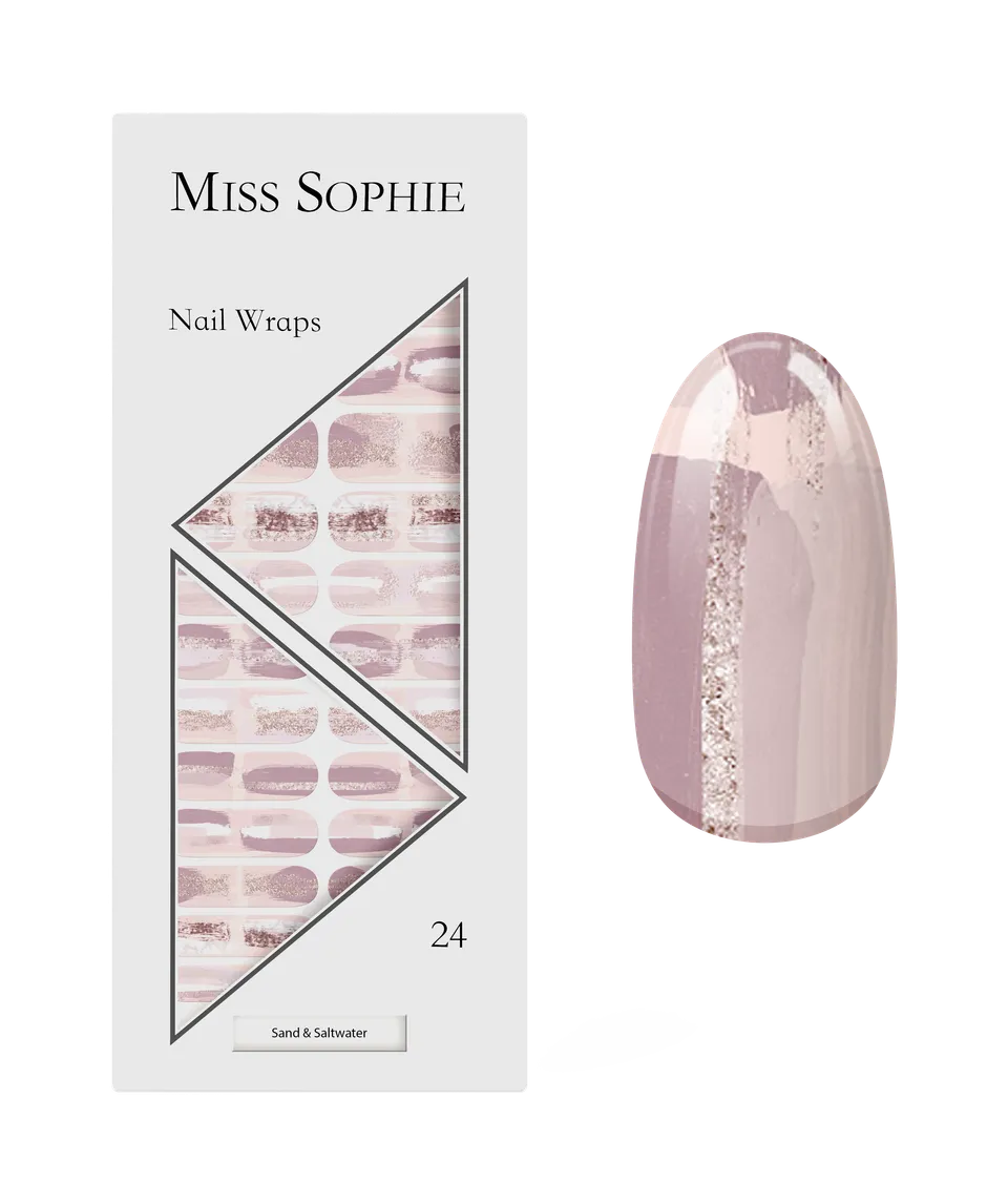miss-sophie-sand-saltwater-nagelfolien-beach-beige-ros image 1