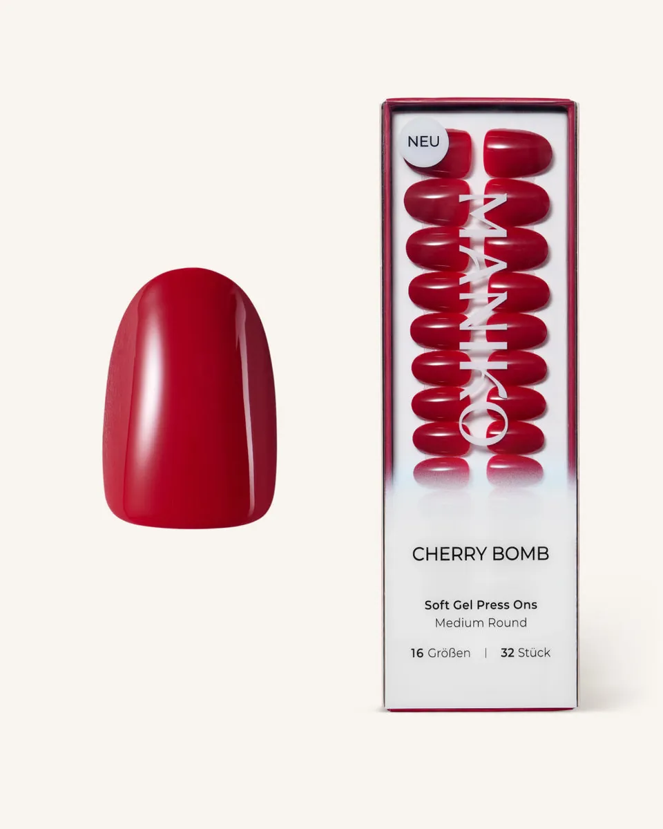 maniko-cherry-bomb-soft-gel-press-ons-medium-round image 1