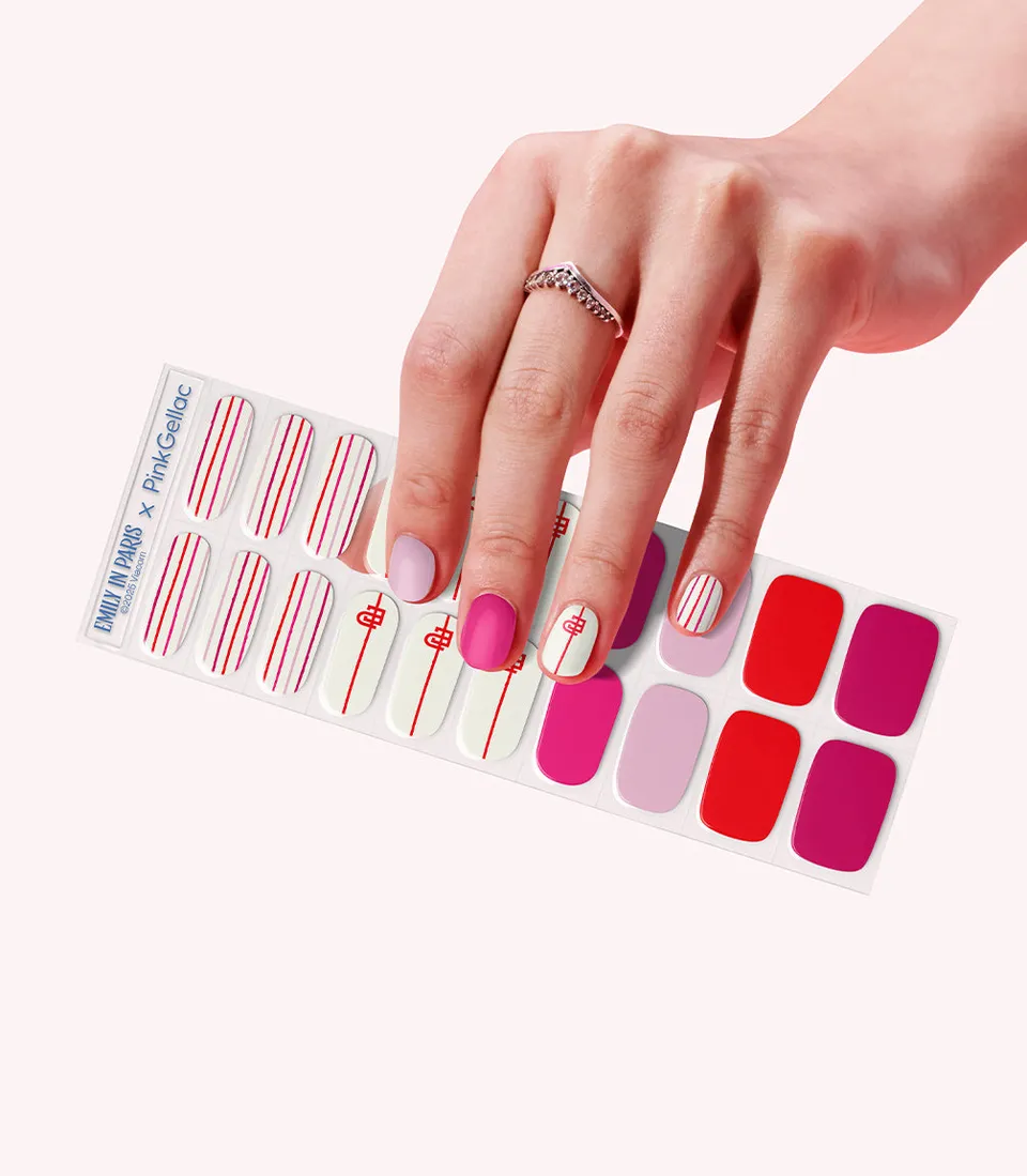 pink-gellac-055-emily-chic-gel-nail-stickers-manik-re-rot-rosa image 1