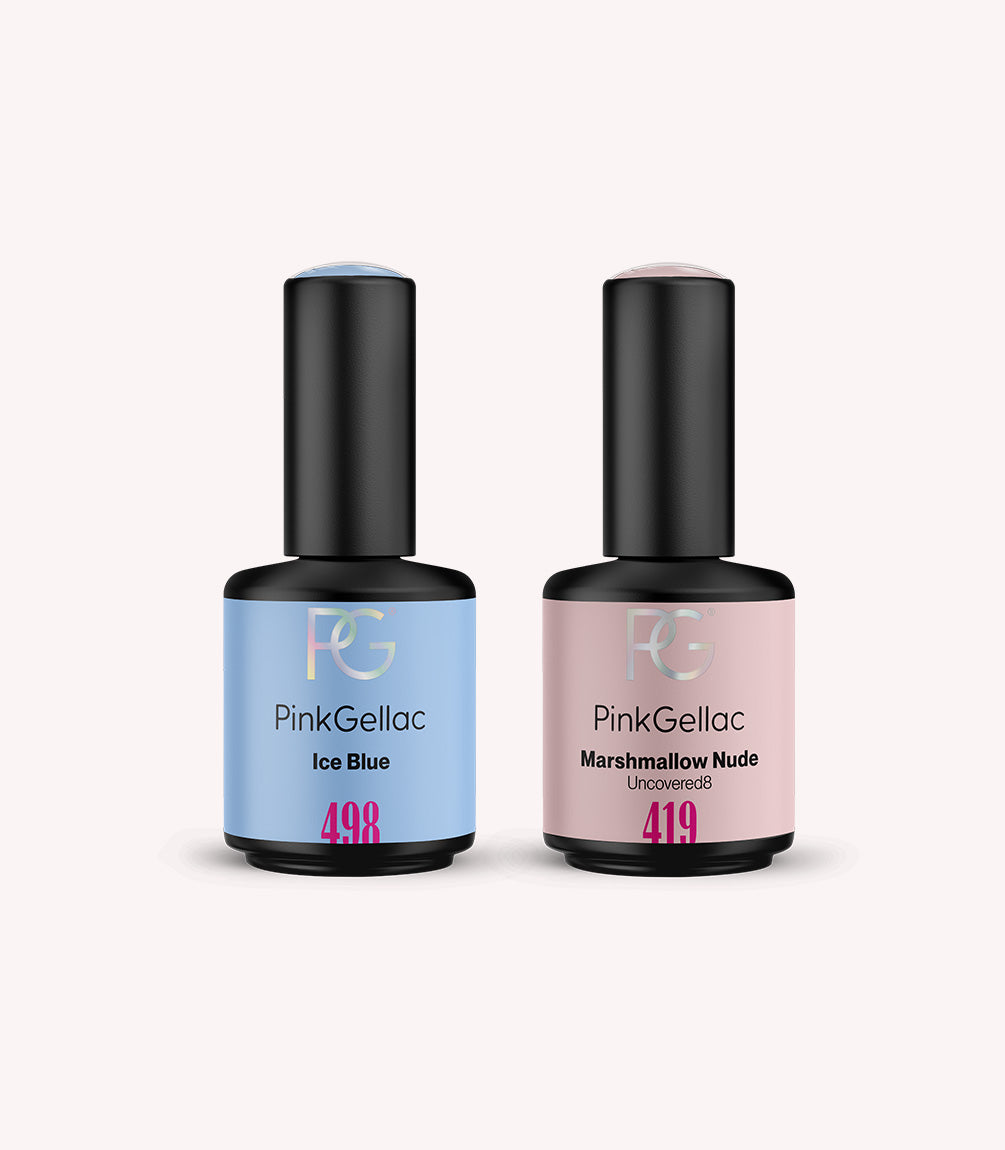 pink-gellac-ice-blue-french-manik-re-set image 2