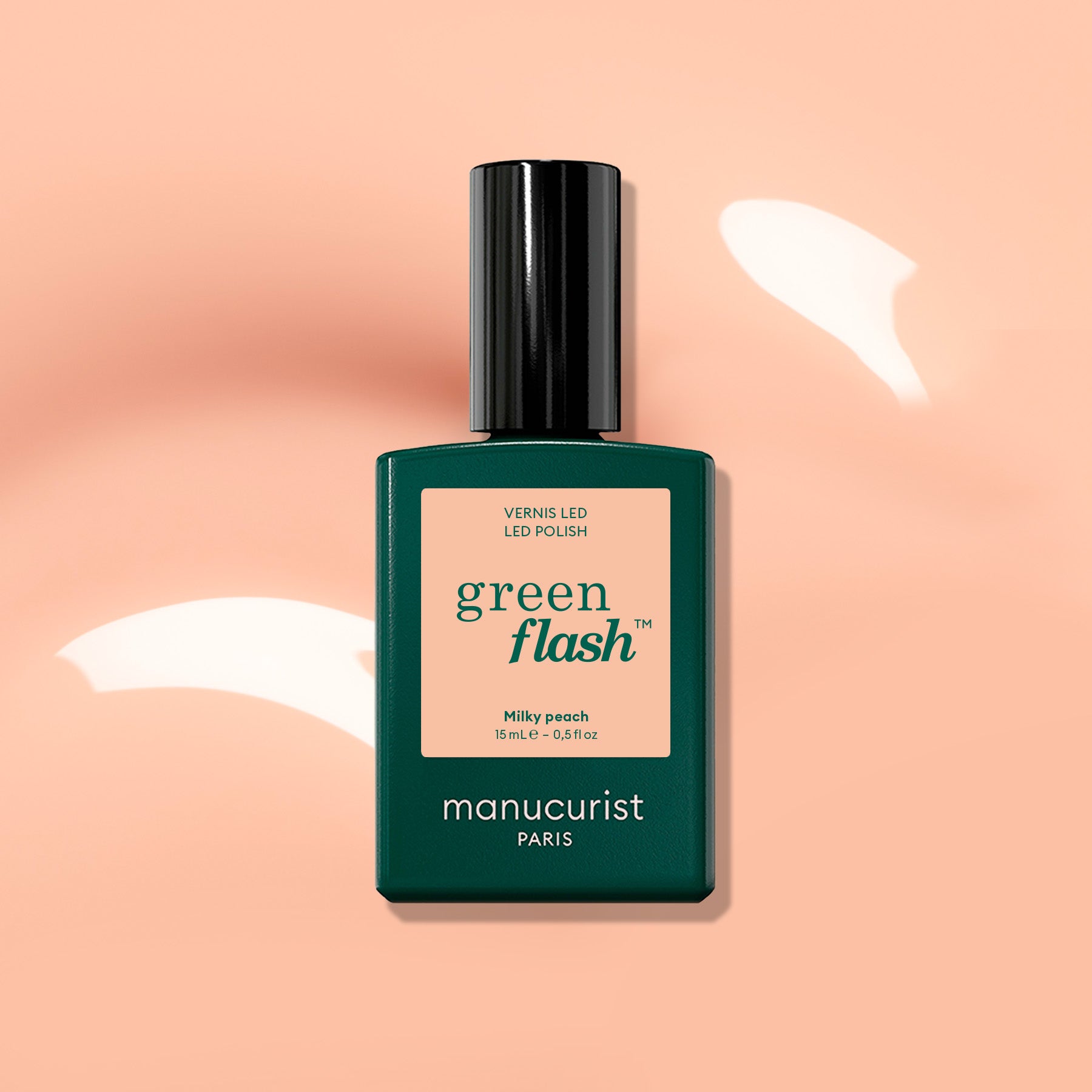 manucurist-green-flash-milky-peach-gel-nagellack image 1