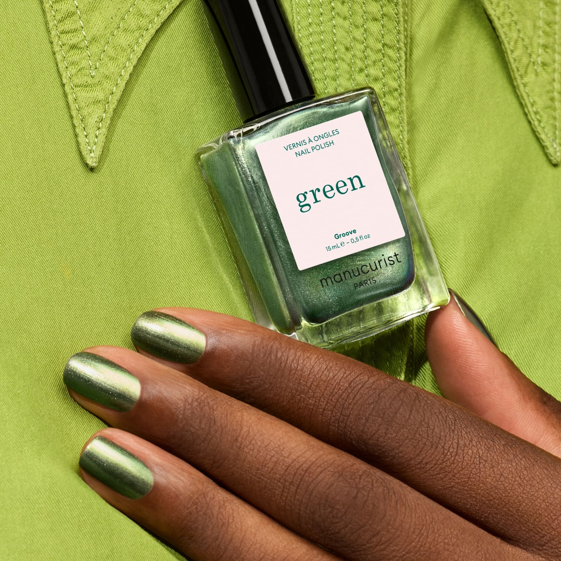 manucurist-green-nagellack-groove-metallic-gr-n-perlmutt image 2