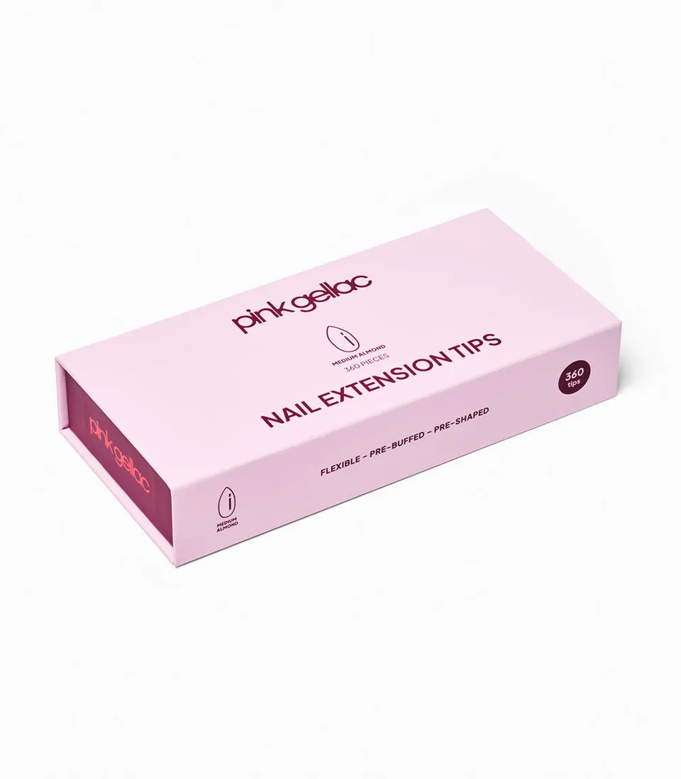 pink-gellac-medium-almond-nagelverl-ngerungs-tips image 1