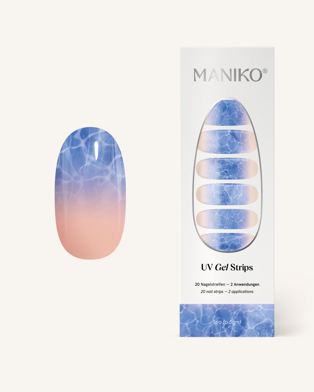 maniko-sea-to-sand-uv-gel-strips image 1