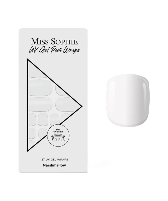 miss-sophie-marshmallow-uv-pedicure-uv-gel-wraps image 1