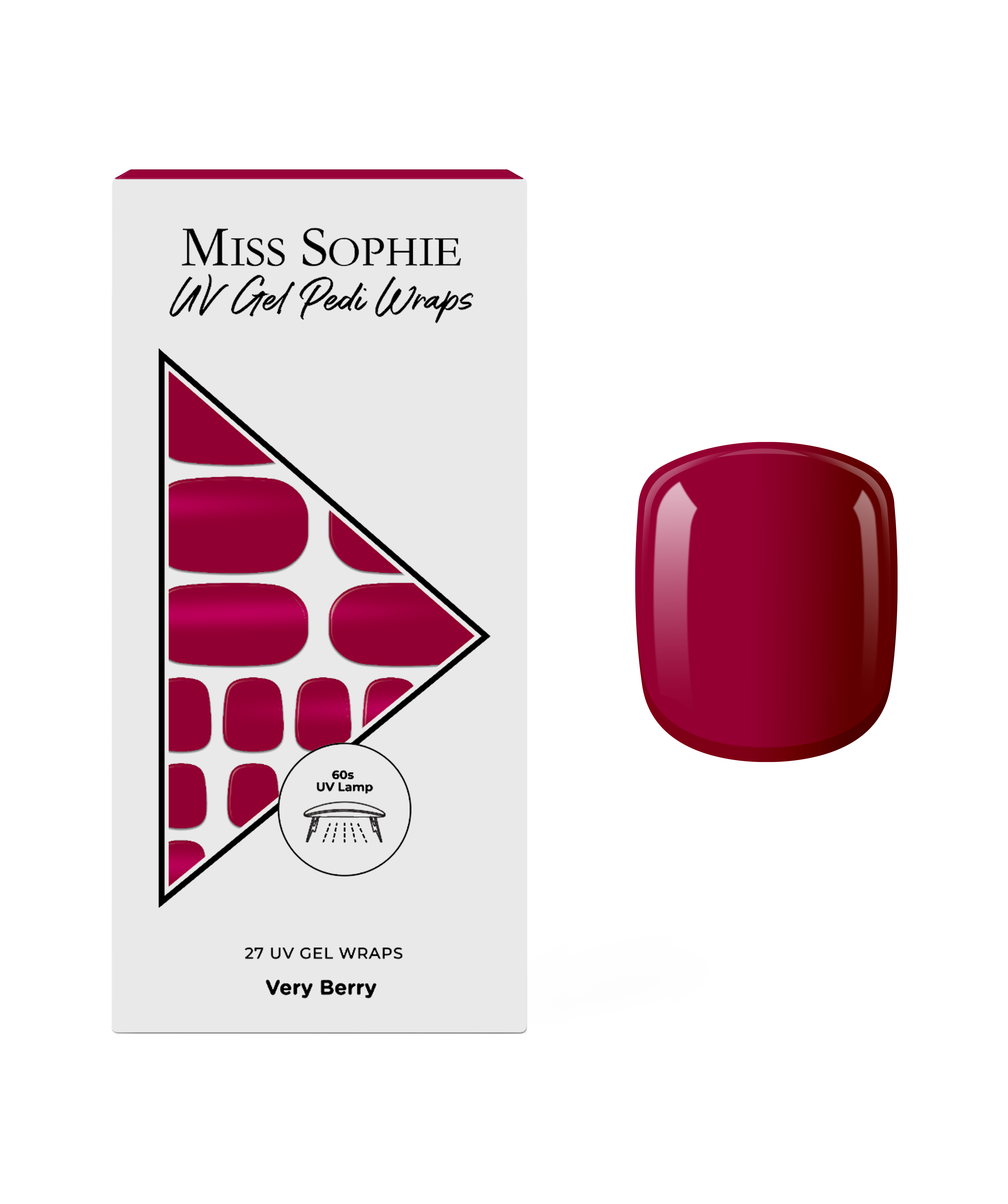 miss-sophie-very-berry-uv-pedicure-uv-gel-nagelfolien-beere-f-r-fu-n-gel image 1
