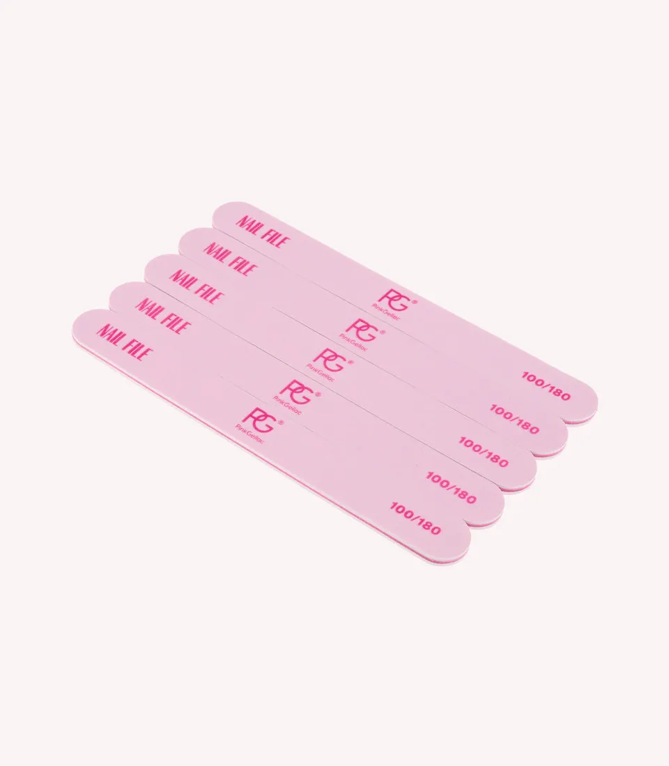 pink-gellac-nagelfeile-100-180-gerade-5-st-ck image 1