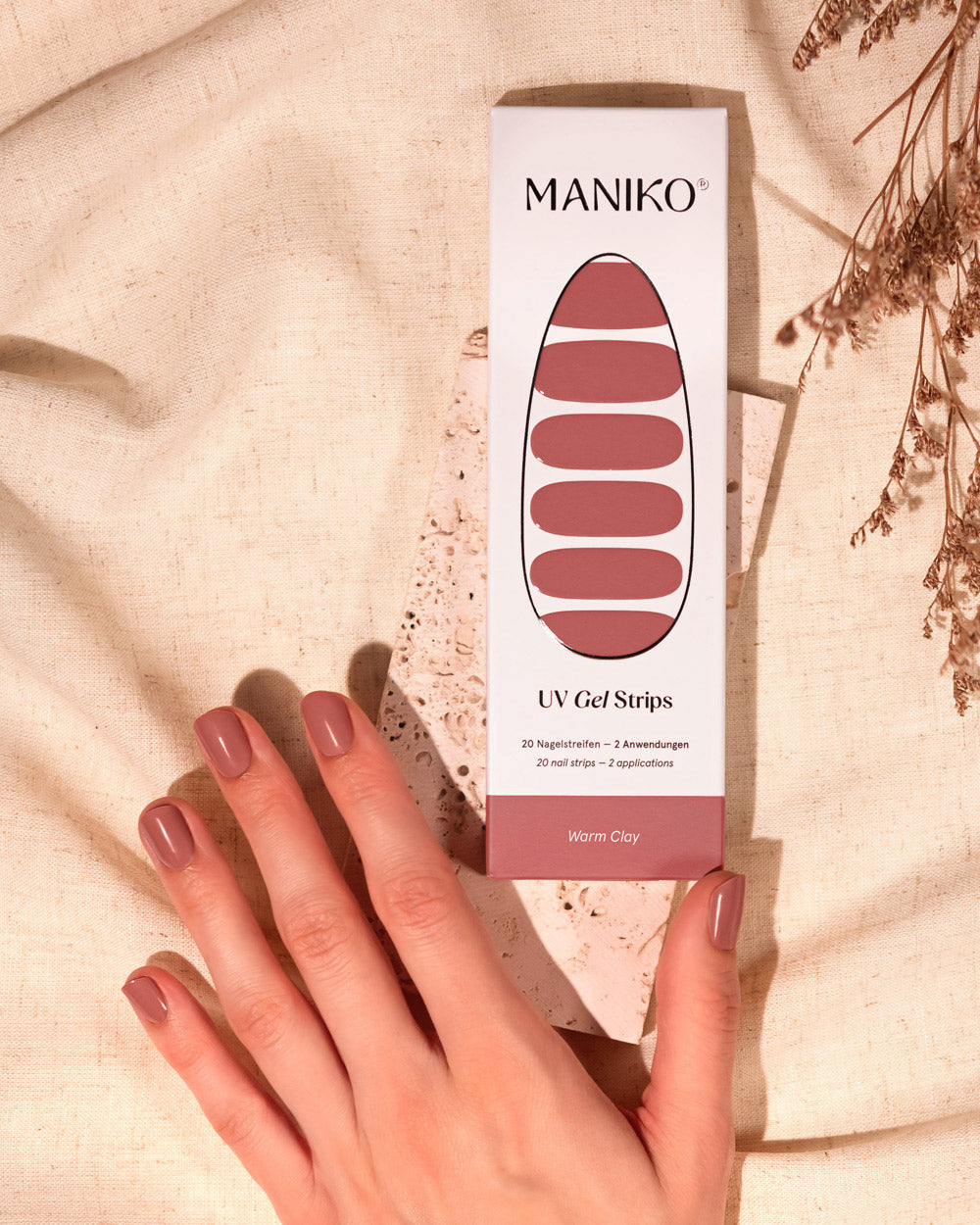 maniko-warm-clay-uv-gel-strips image 5