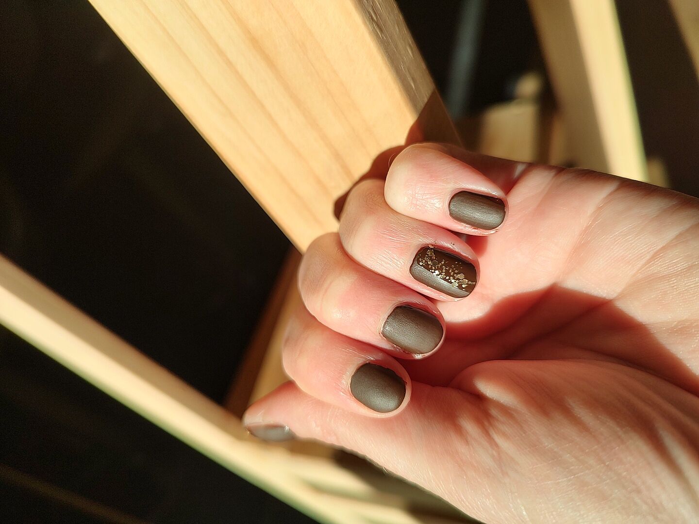 Schöne Farbe, etwas dunkel