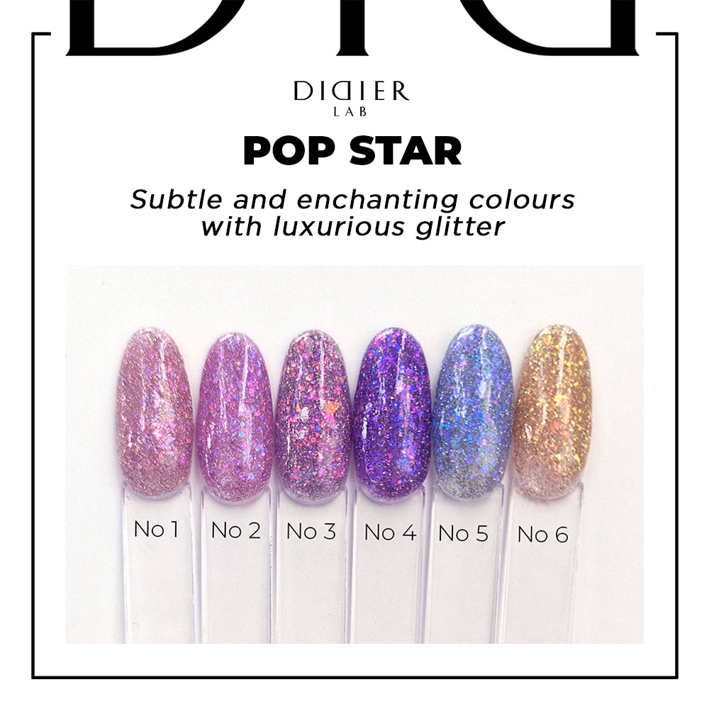 didier-lab-pop-star-uv-nagellack-no-6-8-ml-holografischer-glitzer-hema-tpo-frei image 6