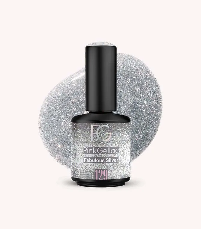 pink-gellac-129-fabulous-silver-gel-nagellack-glitzer image 1