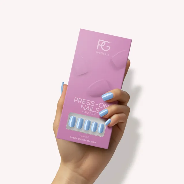 pink-gellac-498-ice-blue-press-on-n-gel-square-medium-hellblau image 1