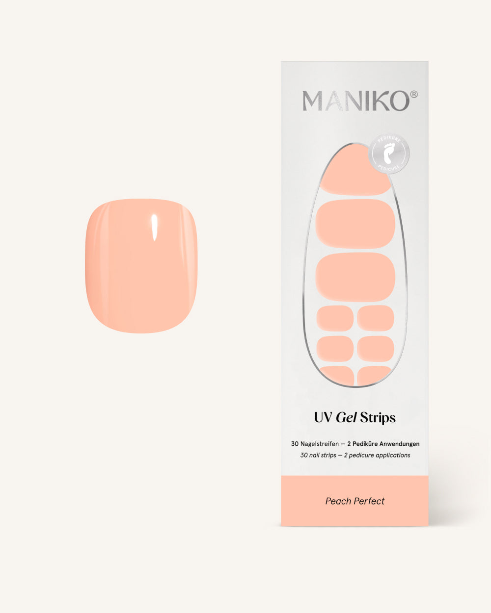maniko-peach-perfect-uv-pedi-uv-gel-strips-pedik-re image 1