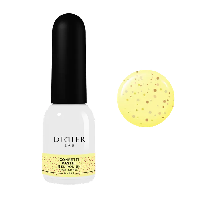 didier-lab-konfetti-uv-nagellack-pastel-gelb-10-ml image 1
