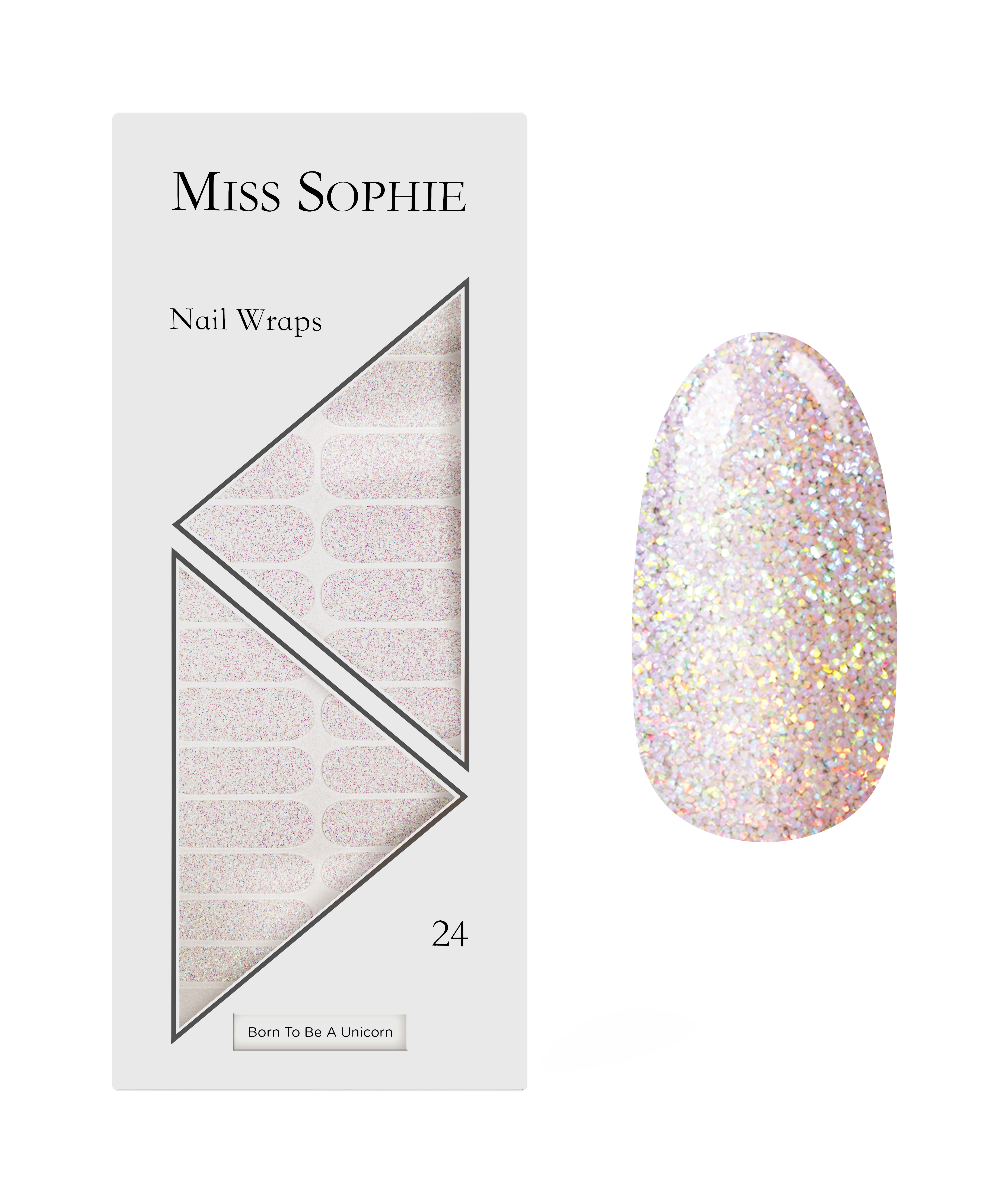 miss-sophie-born-to-be-a-unicorn-nagelfolien image 1