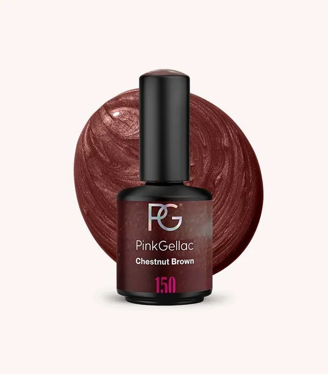 pink-gellac-150-chestnut-brown-gel-nagellack-braun-schimmer image 1