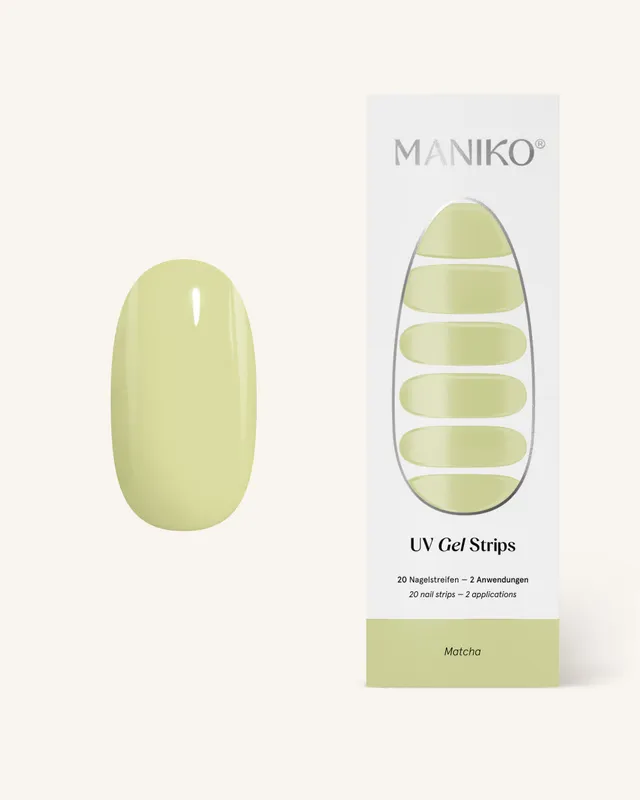 maniko-matcha-uv-uv-gel-strips image 1