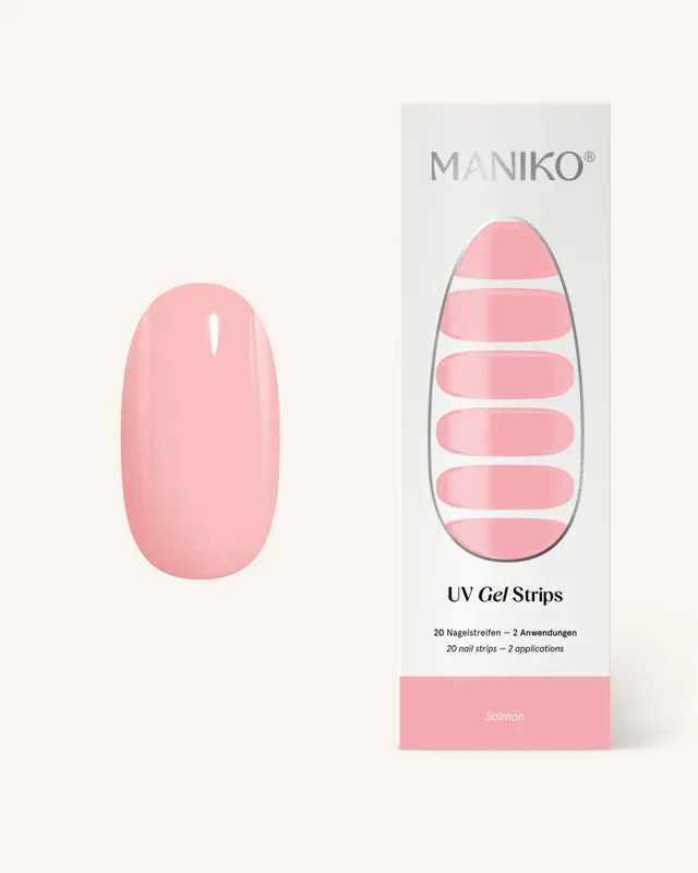 maniko-salmon-uv-uv-gel-strips-rosa-pfirsich image 1