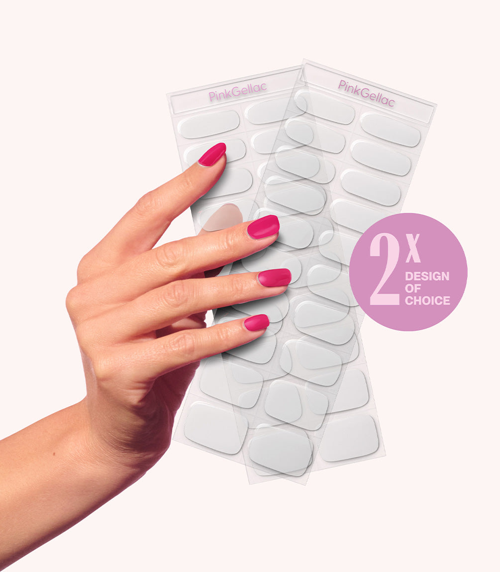 pink-gellac-2er-set-gel-sticker-uv-gel-nail-stickers-nach-wahl image 1