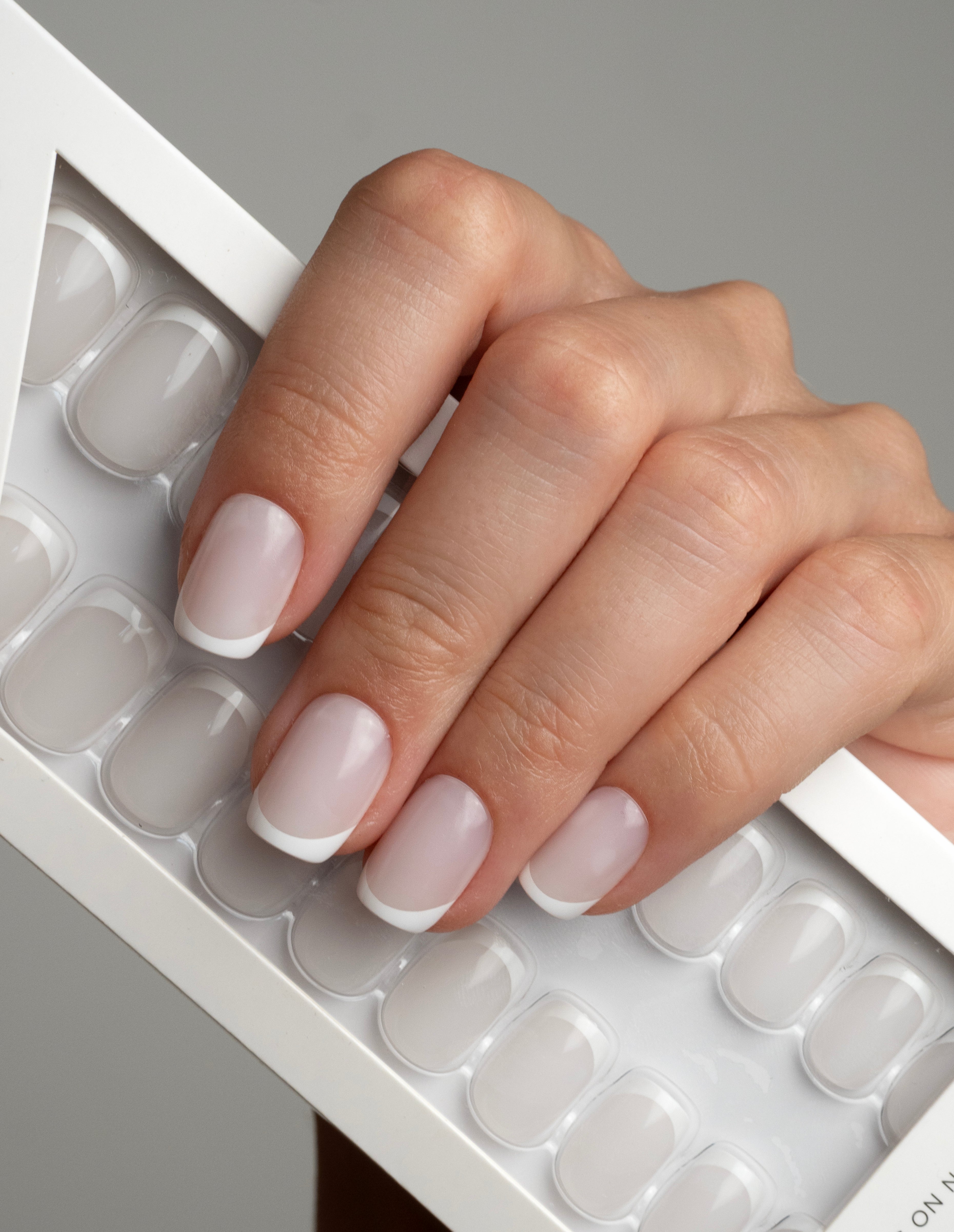 miss-sophie-milky-french-press-on-nails-short-square image 4