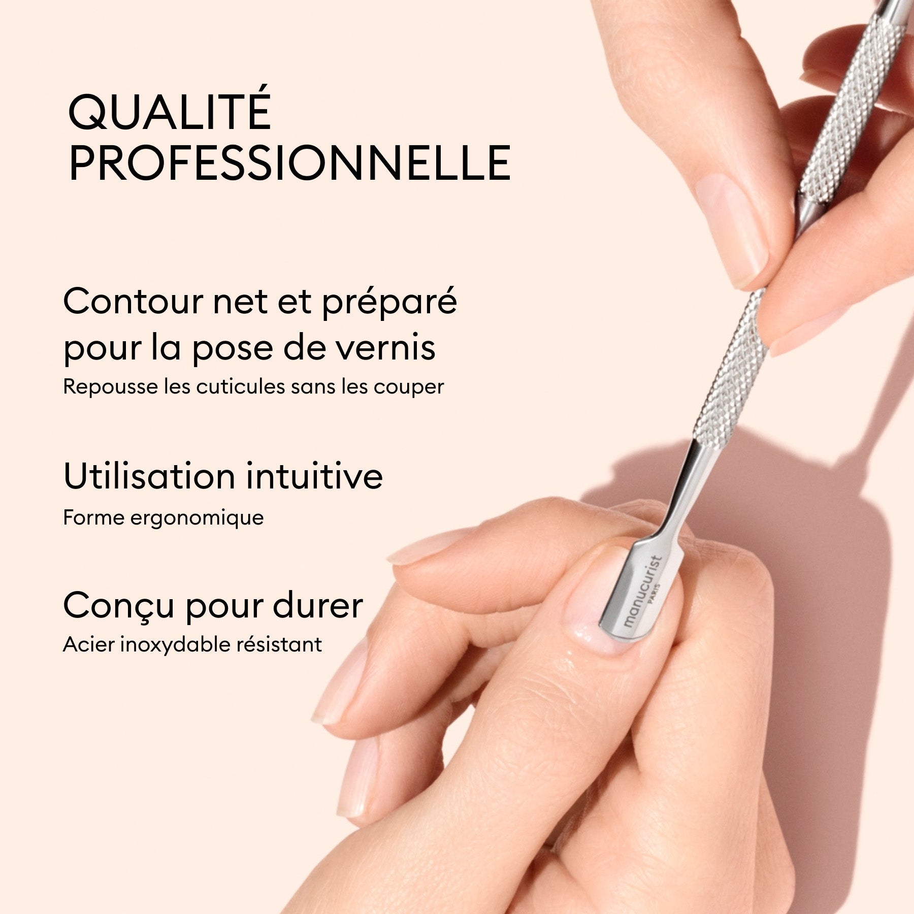 manucurist-nagelhautschieber-aus-stahl-profi-cuticle-pusher image 2