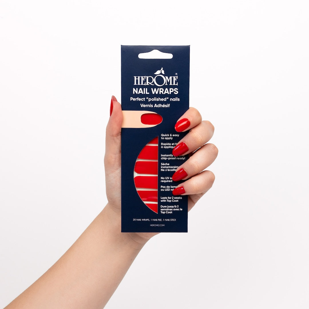 her-me-nagelfolien-rubinrot-nail-wraps-ohne-uv-lampe image 2