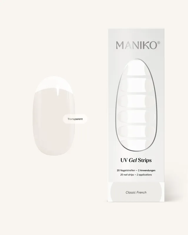 maniko-classic-french-uv-gel-strips image 1
