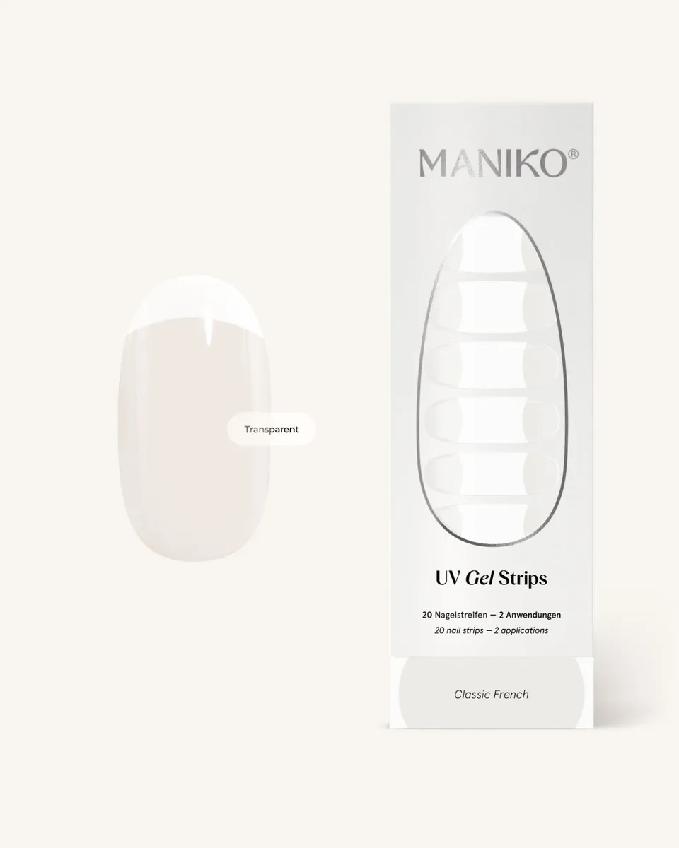 maniko-classic-french-uv-gel-strips image 1
