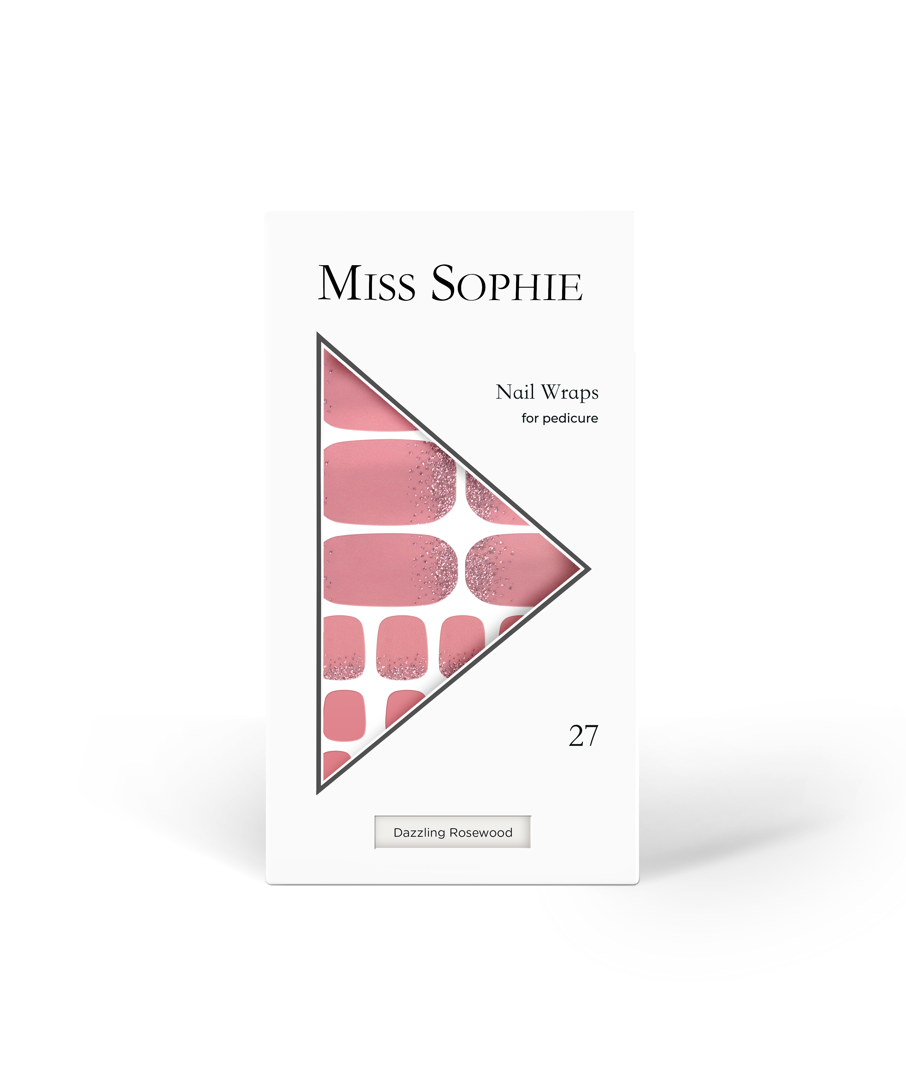 miss-sophie-dazzling-rosewood-pedicure-nagelfolien image 3