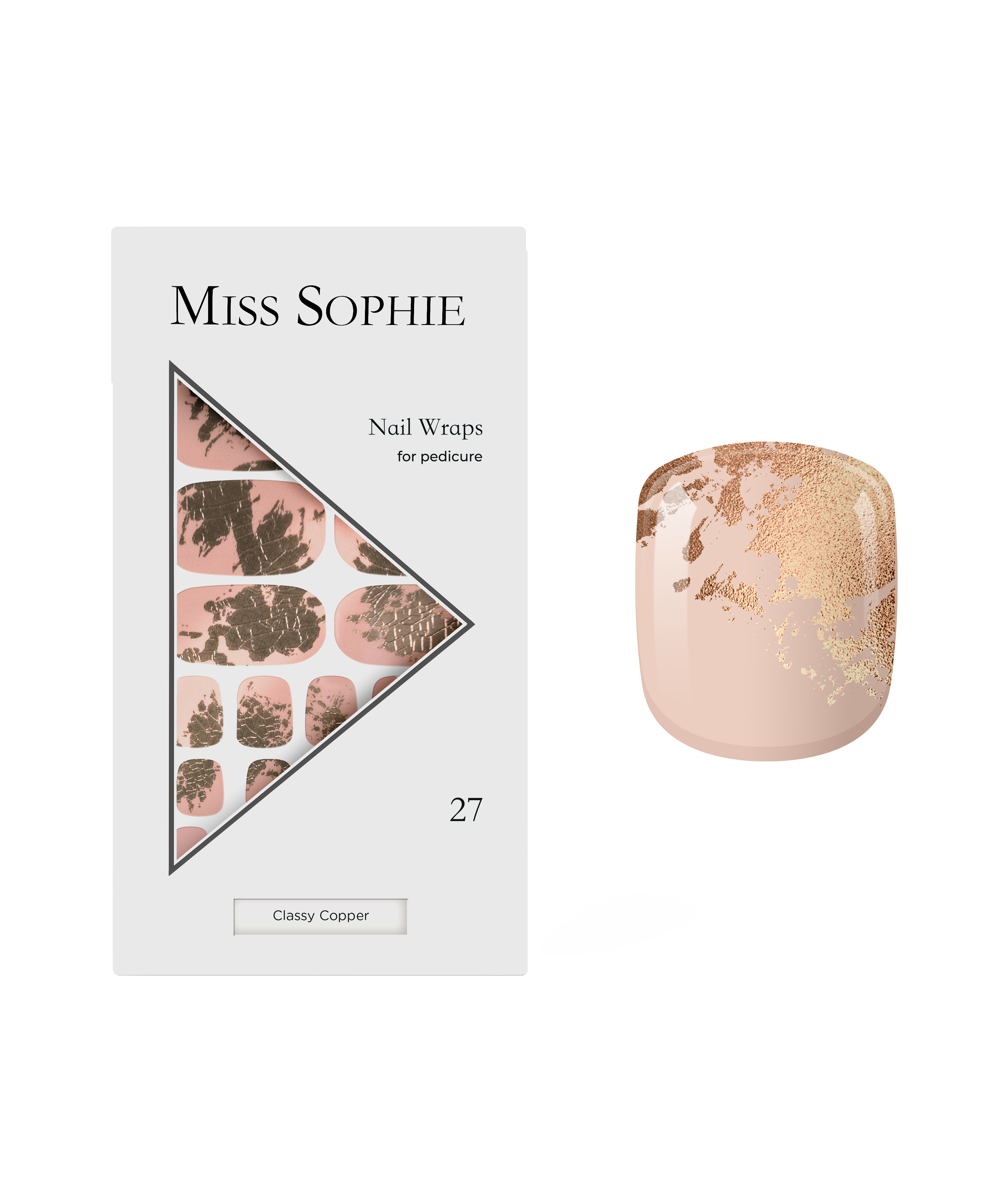 miss-sophie-classy-copper-pedicure-nagelfolien-kupfer image 1